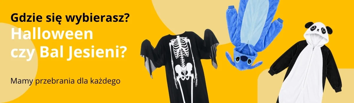 Halloween czy Bal Jesieni - przebrania dla dzieci i dorosłych