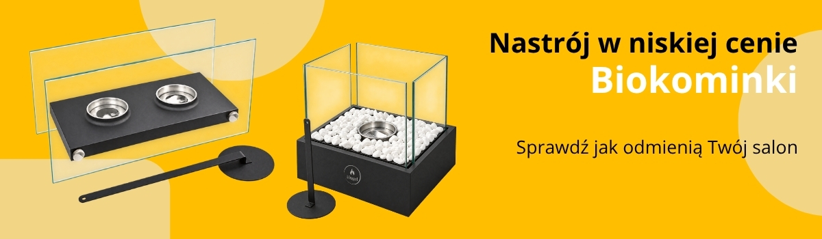 Biokominki - nastrojowe oświetlenie w dobrej cenie