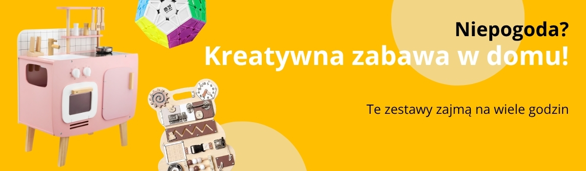 Pogoda nie dopisuje? Zabawa zostaje w domu!