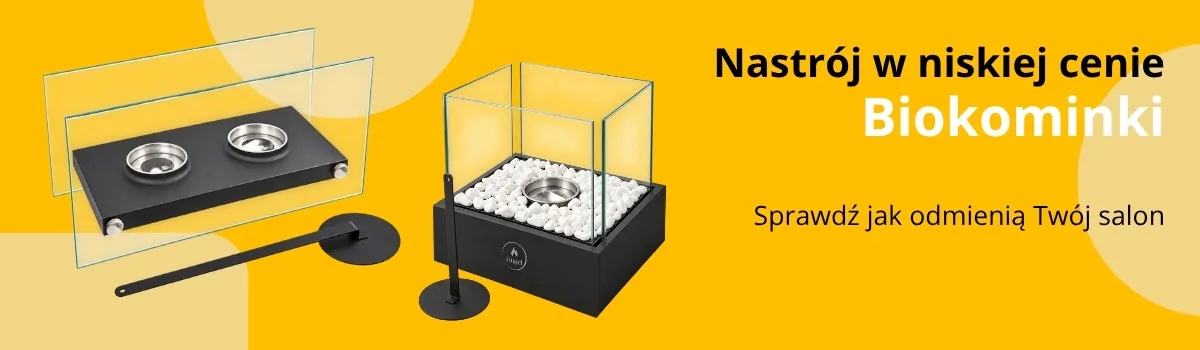 Biokominki - nastrojowe oświetlenie w dobrej cenie