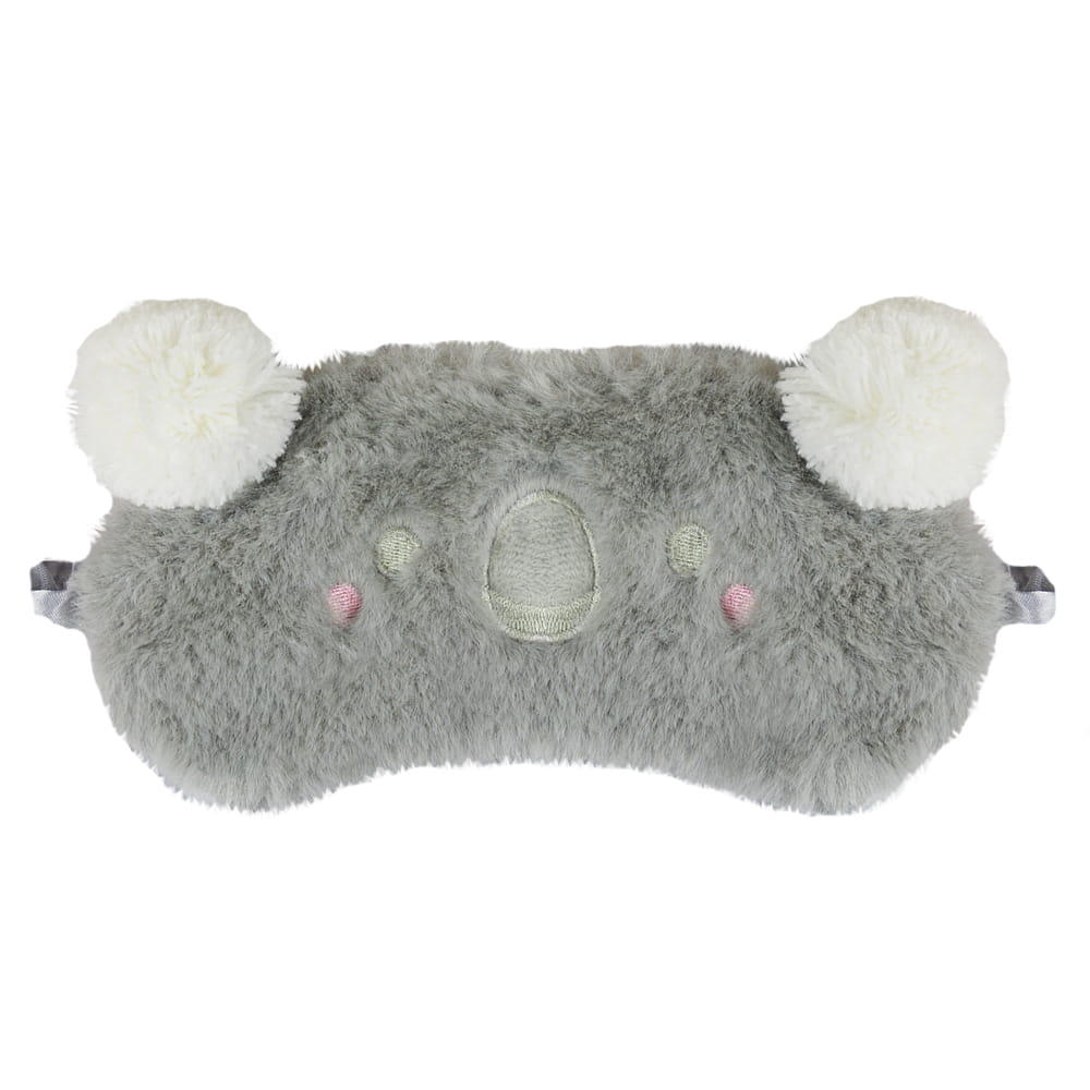 Opaska na oczy do snu miś koala szara