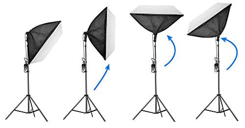 Softbox 50x70 cm ze statywem 210 cm