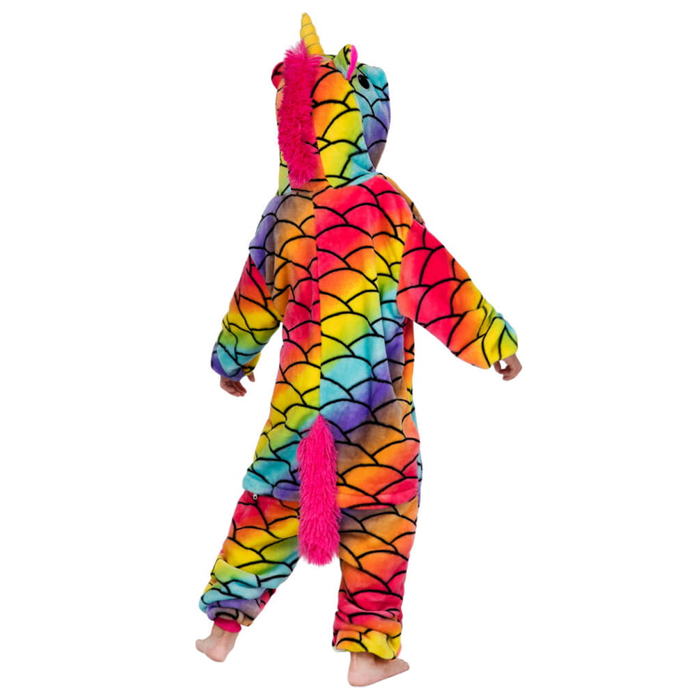 Piżama kigurumi dla dzieci pegaz w rybie łuski