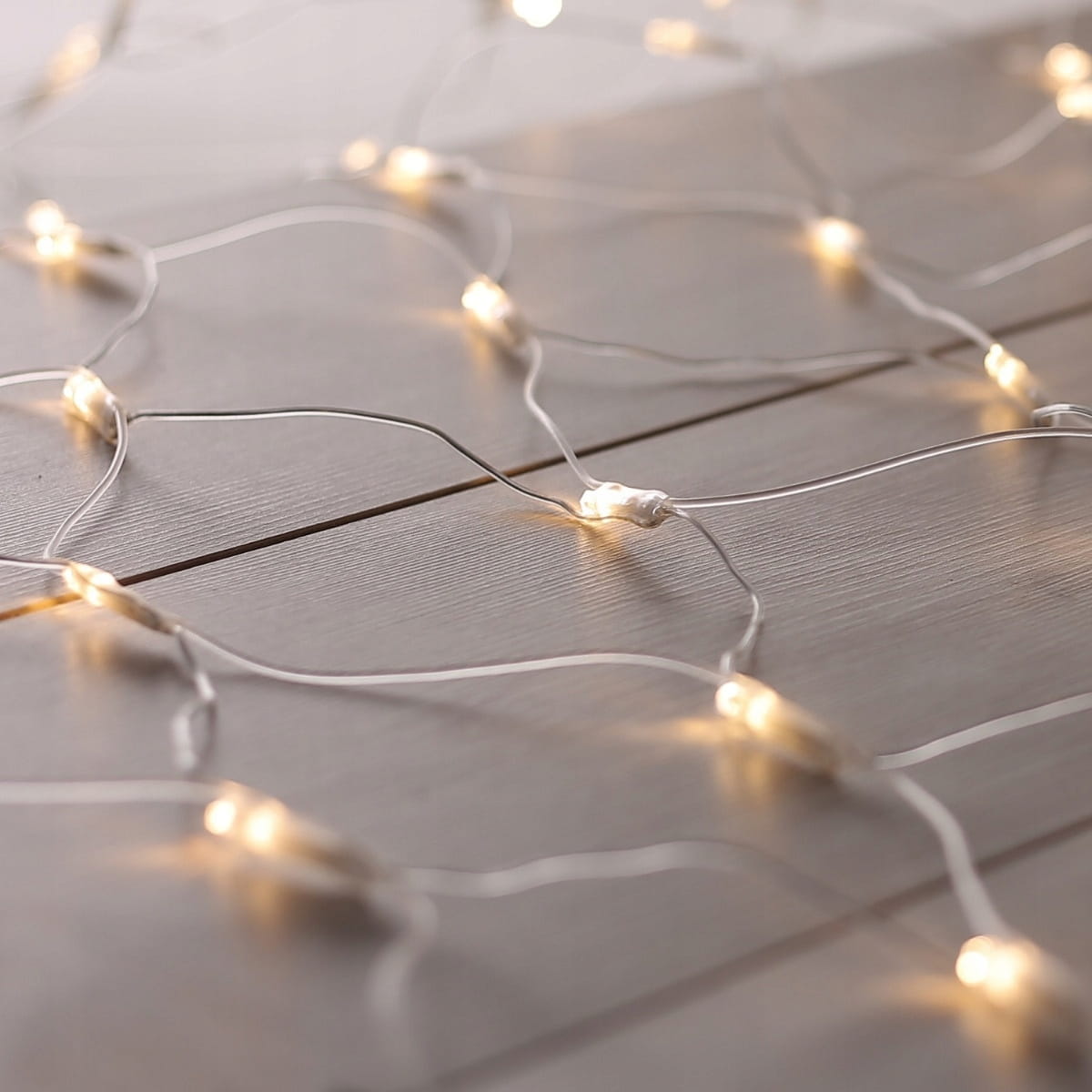 Siatka świetlna 224 LED 3 × 2 m z efektem flash, IP44 – zdjęcie 2