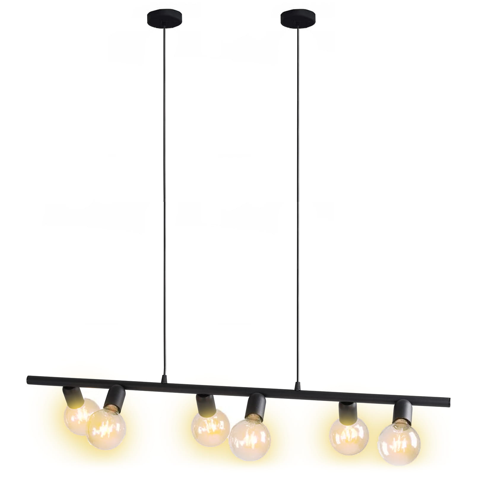 Lampa sufitowa wisząca industrialna LOFT żyrandol