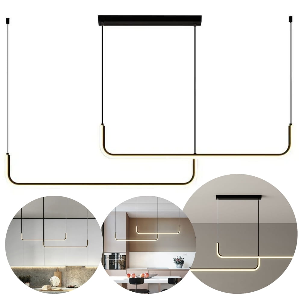 Lampa sufitowa żyrandol LED wiszący