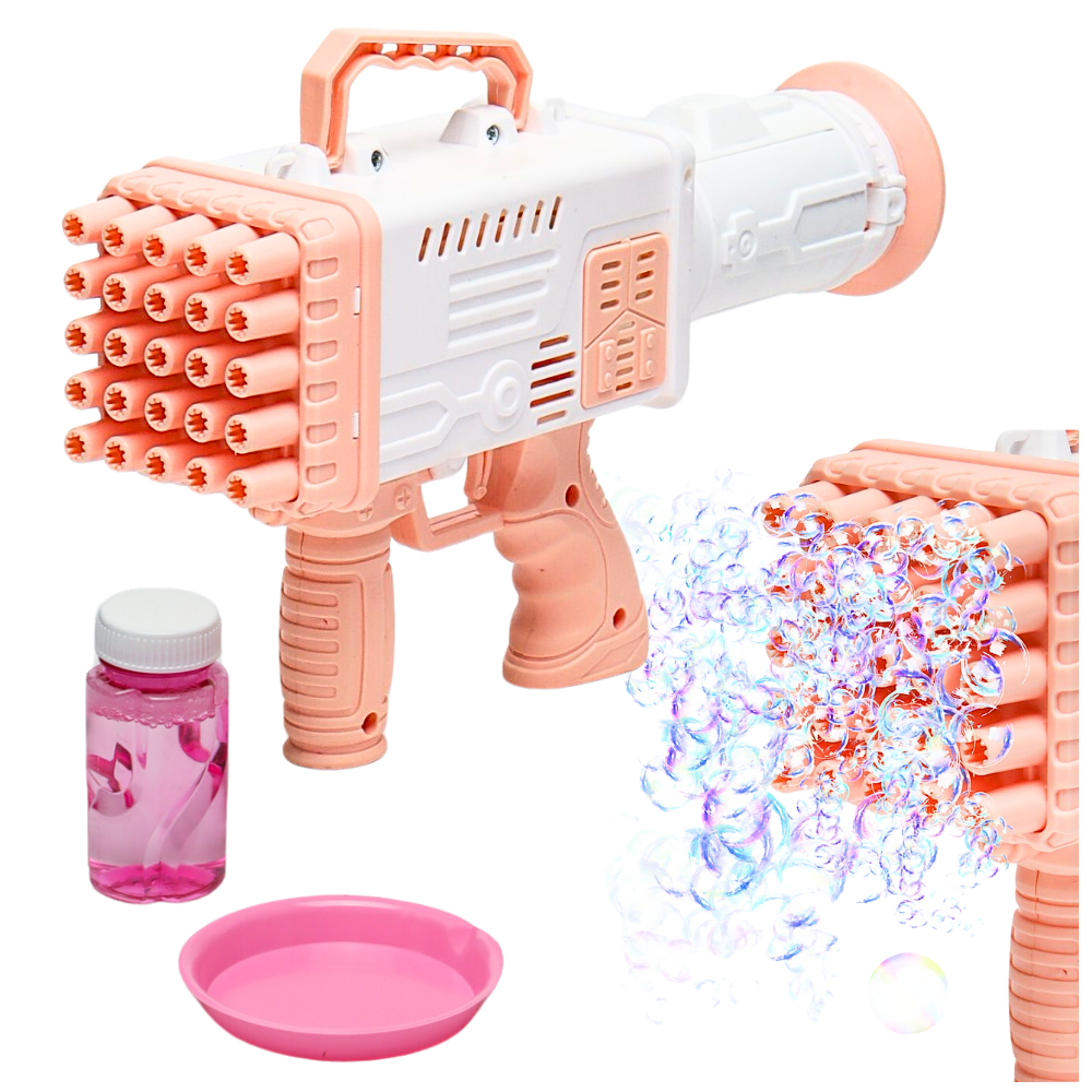Bazooka do baniek różowa