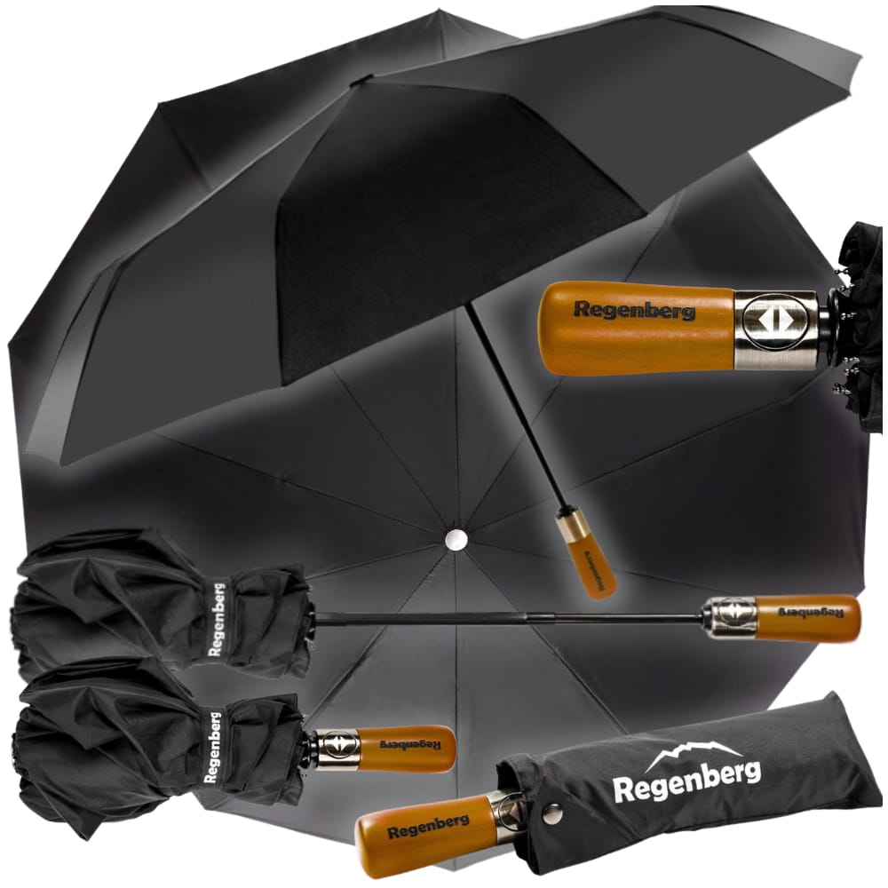 Parasolka, parasol automatyczny czarny