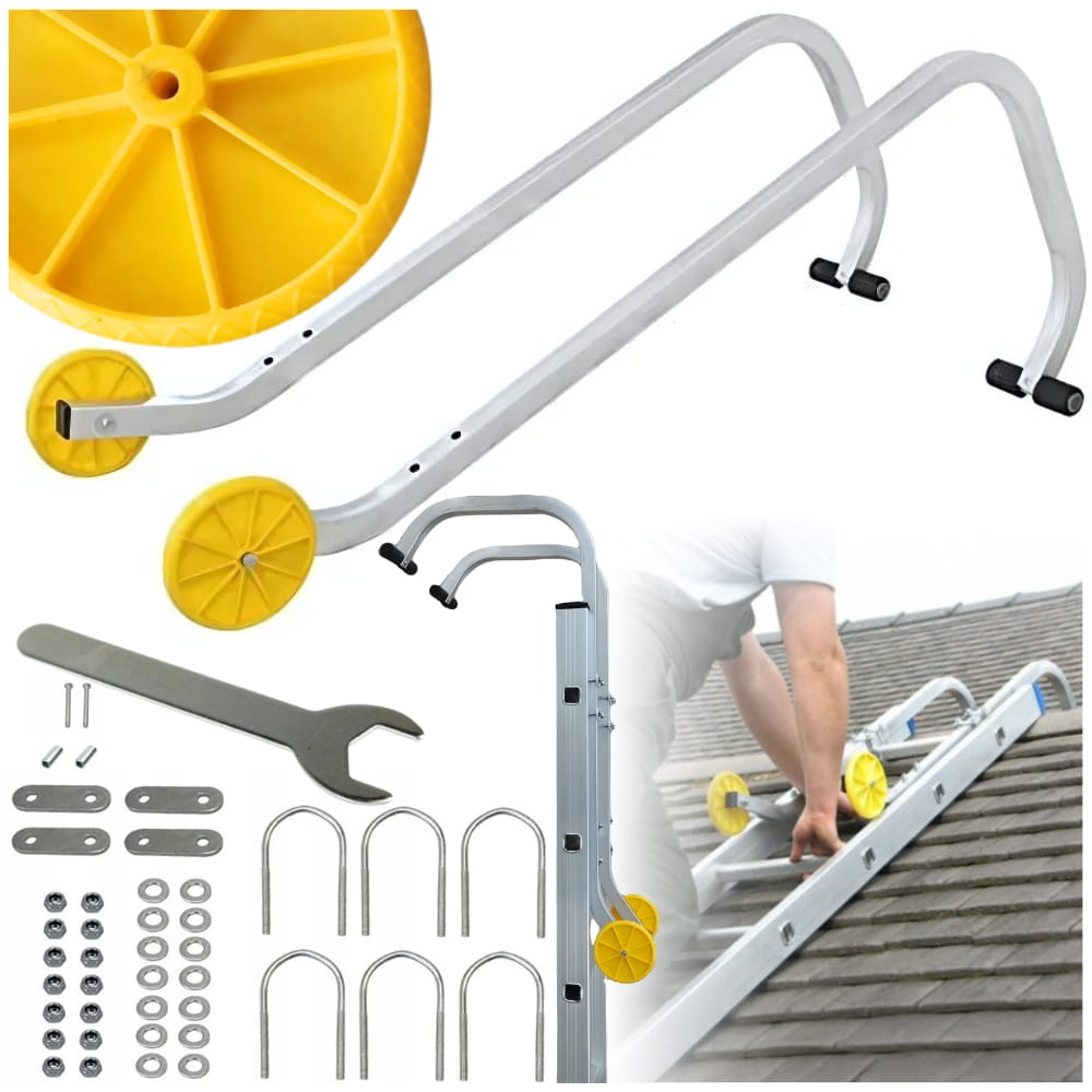 Uchwyt do drabiny hak drabinka dach kalenicę uniwersalny dachowy aluminium