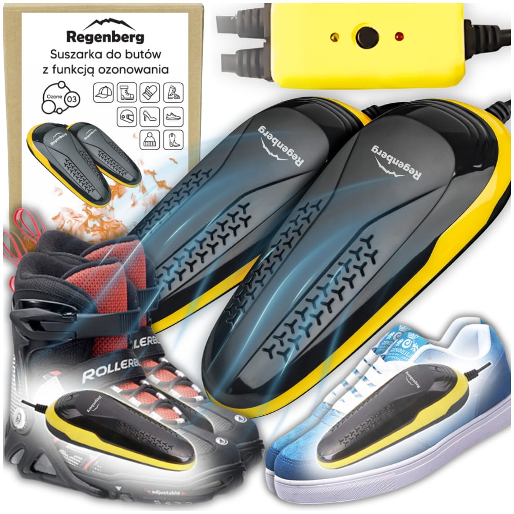 Suszarka osuszacz dezynfekcja do butów z ozonowaniem zapachów