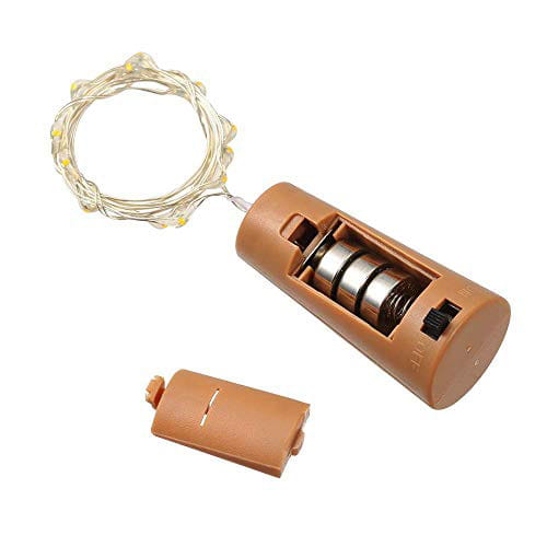 Lampki LED do butelki – korek z 20 diodami, dekoracja
