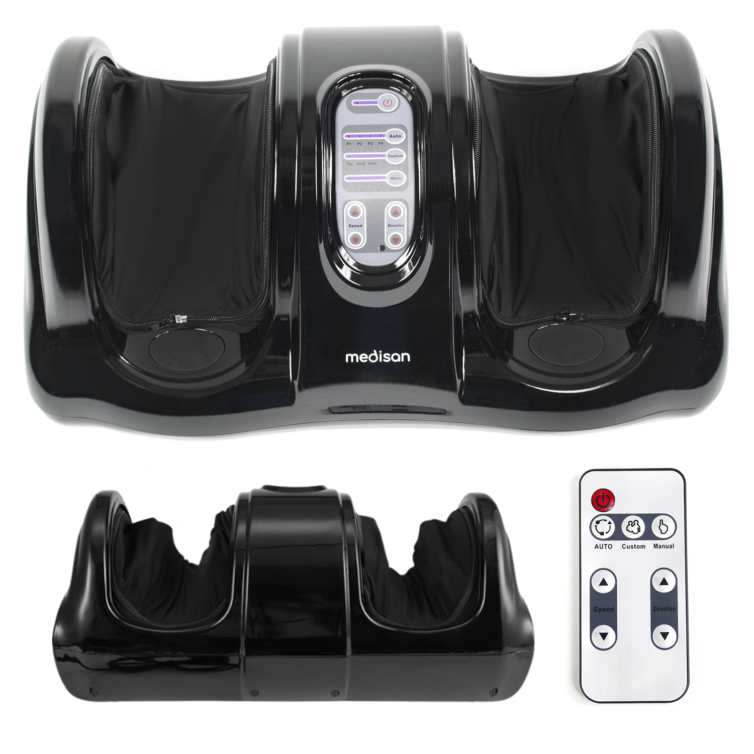 Masażer shiatsu roler do stóp nóg rąk elektryczny akupresura drenaż +pilot