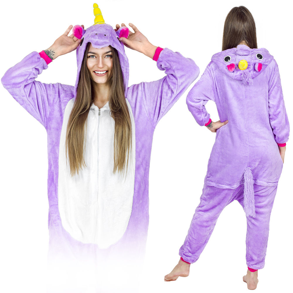 Jednorożec Kigurumi Onesie dres piżama kombinezon