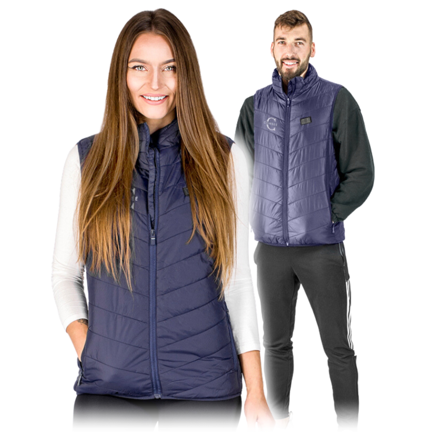 Kamizelka podgrzewana YD-M01 navy blue L-0 OUTLET