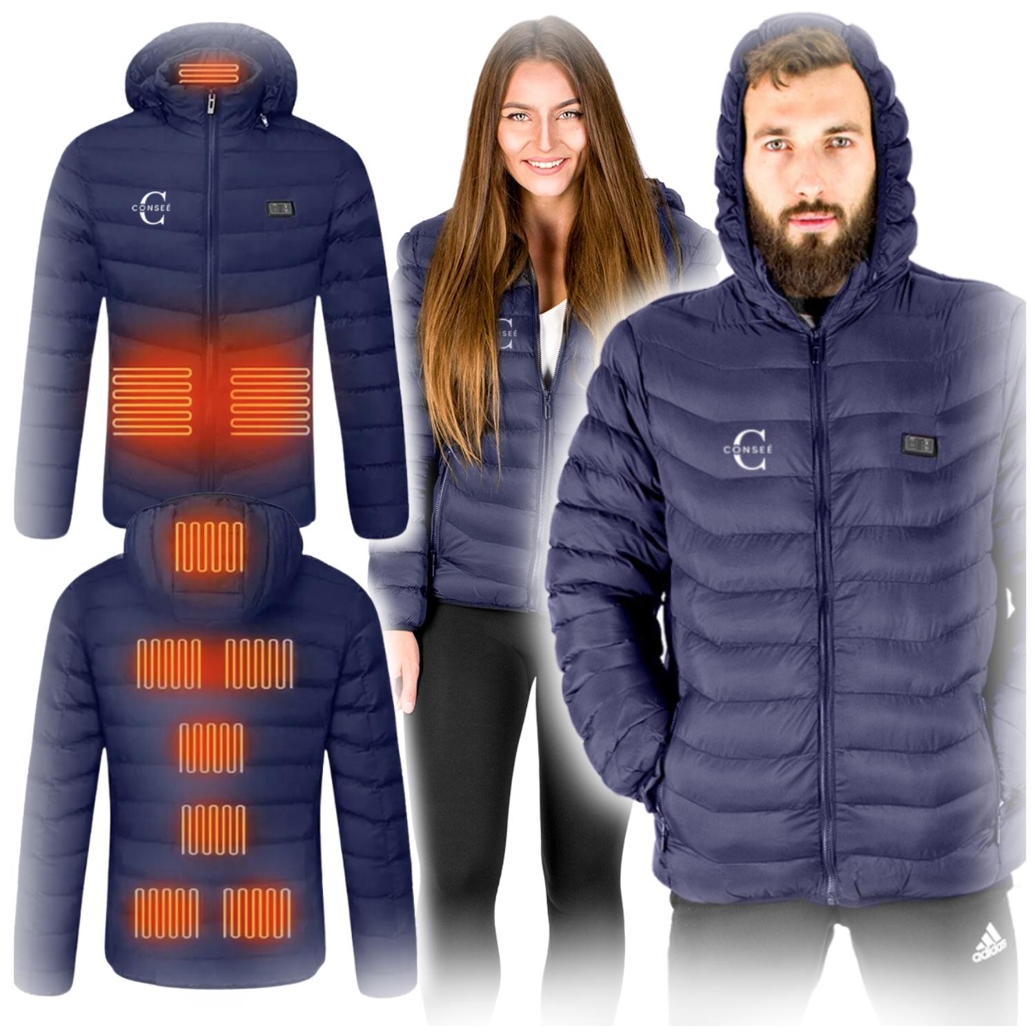Kurtka podgrzewana YD-M09 navy blue 2XL OUTLET
