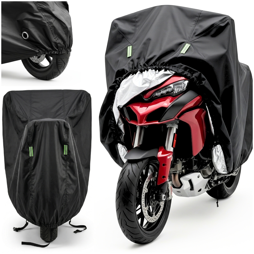 Wodoodporny pokrowiec na motor skuter i rower na zewnątrz plandeka na motocykl Oxford