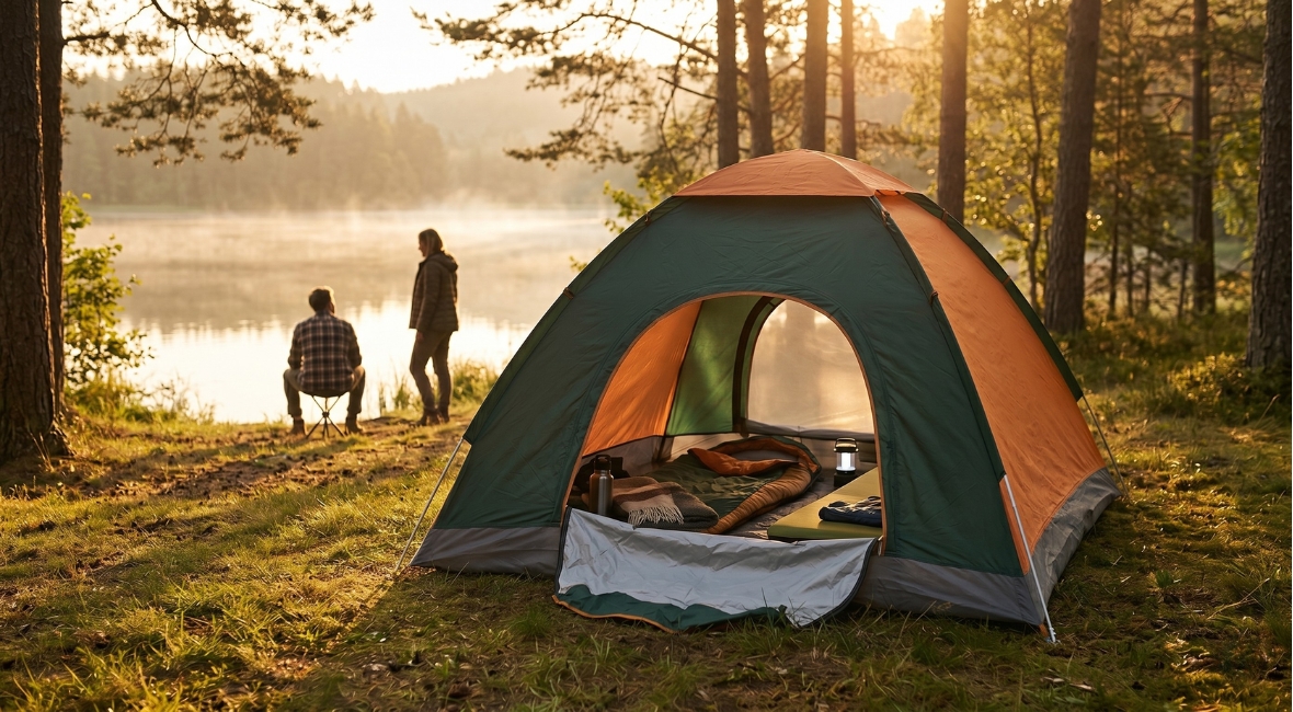 Majówka pod namiotem – lista niezbędnych akcesoriów na udany wypad